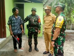TMMD ke-125 Kodim 0321/Rohil, Pemotongan Pita dan Penyerahan Kunci RLTH Bapak Slamet, Simbol Kemanunggalan TNI-Rakyat