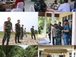 Itjenad dan Itjen Kementan RI Tinjau Program Cetak Sawah dan OPLA di Rohil, Dandim 0321/Rohil Pastikan Program Tepat Sasaran dan Berdampak Bagi Petani