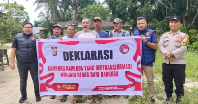 Kampung Baru Deklarasi Tolak Peredaran dan Penyalahgunaan serta Nyatakan Perang Terhadap Narkoba