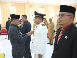Sekda Rohil Lantik Dua Pejabat Administrator