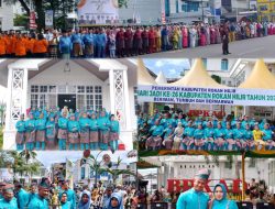 Komandan Kodim 0321/Rohil Hadiri Upacara Hari Jadi Kabupaten Rokan Hilir Ke-26 Tahun 2025