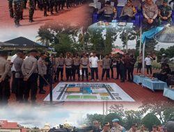 Hadiri Apel Sispam Kota 2025 Polres Rohil, Dandim Letkol Inf Diki Apriyadi : Kami Selalu Siap Mendukung Pengaman Wilayah 