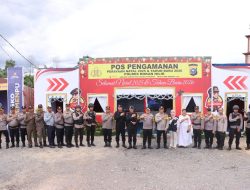 Karo Ops Polda Riau Pimpin Supervisi Operasi Lilin Lancang Kuning 2025 di Pos Pam Simpang Bukit Timah Rohil