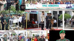 Apel Bersama Gerakan Rokan Hilir Bersih Digelar di Bagansiapiapi, Dandim 0321/Rohil Berikan Dukungan Penuh